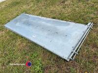 2 x panels for sheep race, size 2300 x 900 - 2