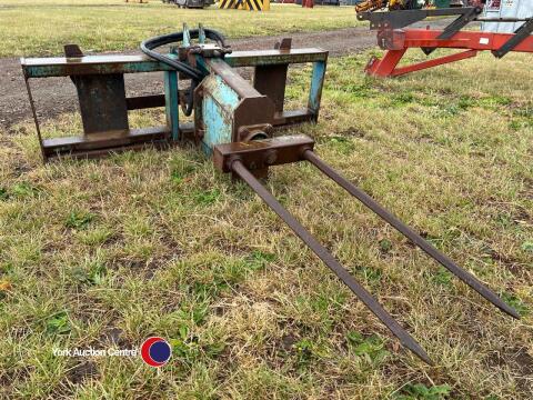 Cook hydraulic bale unroller