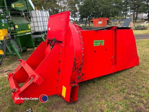 Skobo straw spreader, Euro 8 fittings