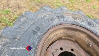 2 x Mitas 405/70-20 (16.0/70-20) 8 stud wheels - 3