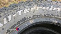 4 x BF Goodrich 4x4 tyres, 265/75 R16 - 3