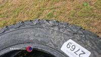Set of 4 BF Goodrich 4x4 tyres, 265/60 R20 - 3