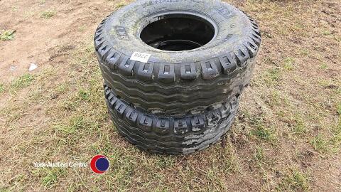 Set of AW implement tyres, A W 702, 12.5/80 R15.3