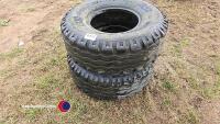 Set of AW implement tyres, A W 702, 12.5/80 R15.3
