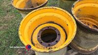 4 x flotation wheels 22.5dia, 8 stud - 2