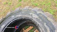 3 x 600/50-22.5 Nokian heavy duty forestry tyres 70% tread left - 3