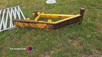 Front box bale bumper