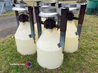 4 x lean machine weaner feeders