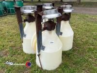 4 x lean machine weaner feeders - 2