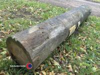 Wooden gate post/telegraph pole - 3