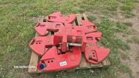 Case weights, full set c/w pin - 3