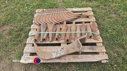 Pallet of McConnel shakerator metal