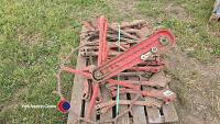Pallet of Accord drill coulter, Accord drill wheel, Hardi sprayer pump and sprayer pump - 3