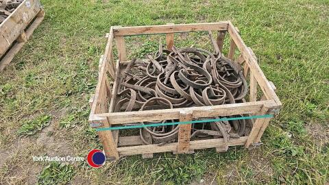 Pallet of carrier drill coulters