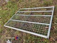 5ft galvanised half mesh field gate (new unused)