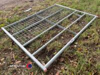 5ft galvanised half mesh field gate (new unused) - 3