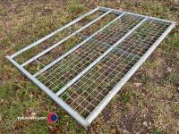5ft galvanised half mesh field gate (new unused) - 4