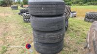 4 x 385-65-22.5 on wheels