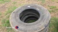 2 x 385/65/R22.5 Super Single tyres - 2