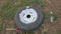 7.50-16 on a Ferguson rim, like new - 2