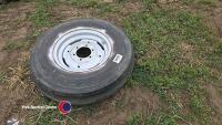 7.50-16 on a Ferguson rim, like new - 4