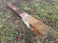 RSJ gate post with hangings - 2