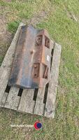 CAT Challenger front weight holder