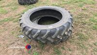 Pair of Semperit 12.4 R32 tyres, vgc