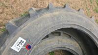 Pair of Semperit 12.4 R32 tyres, vgc - 3