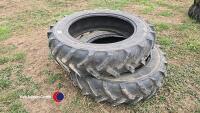 Pair of Semperit 12.4 R32 tyres, vgc - 4