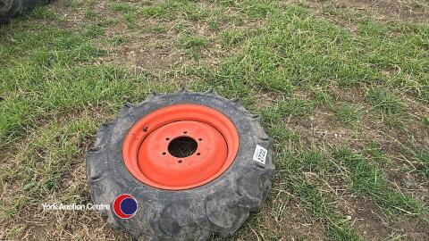 7-16 Kubota wheels and tyres