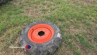 7-16 Kubota wheels and tyres