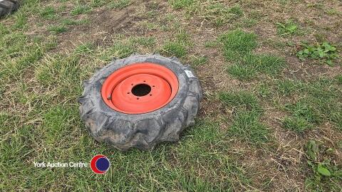 7-16 Kubota wheels and tyres