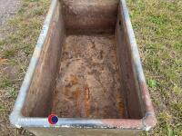 Galvanised planter/trough - 2