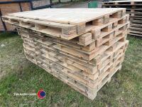 20 x large 8 x 4 pallets with ply top ideal for livestock barrier, lambing pens, cladding, splitting sheds - 2