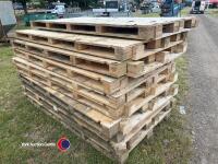 20 x large 8 x 4 pallets with ply top ideal for livestock barrier, lambing pens, cladding, splitting sheds - 2