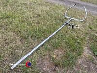 Vink calving jack c/w ropes, has had little use - 3