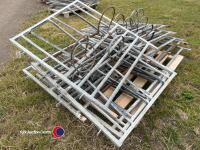 6 x calf gates