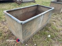Galvanised planter/trough - 2