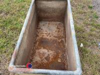 Galvanised planter/trough - 3