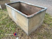 Galvanised planter/trough - 4