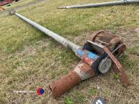 Heavy 20ft x 3.5in grain auger, single phase, gwo - 2