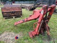 Tractor rear loader, bucket and fork - 3