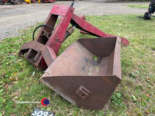 Small back end loader