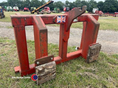 Hall implement shifter, JCB Q-fit brackets