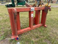 Hall implement shifter, JCB Q-fit brackets - 3