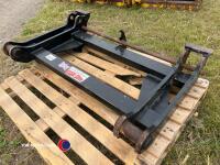 Agriweld loader adapter plate, JCB to Q fit - 2