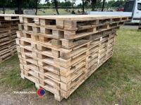 20 x large 8 x 4 pallets with ply top ideal for livestock barrier, lambing pens, cladding, splitting sheds - 4