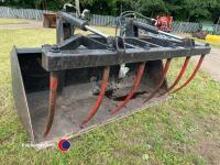 Slewtic 6ft grab bucket, gwo on Euro brackets - 2