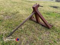 3 point linkage single bale spike